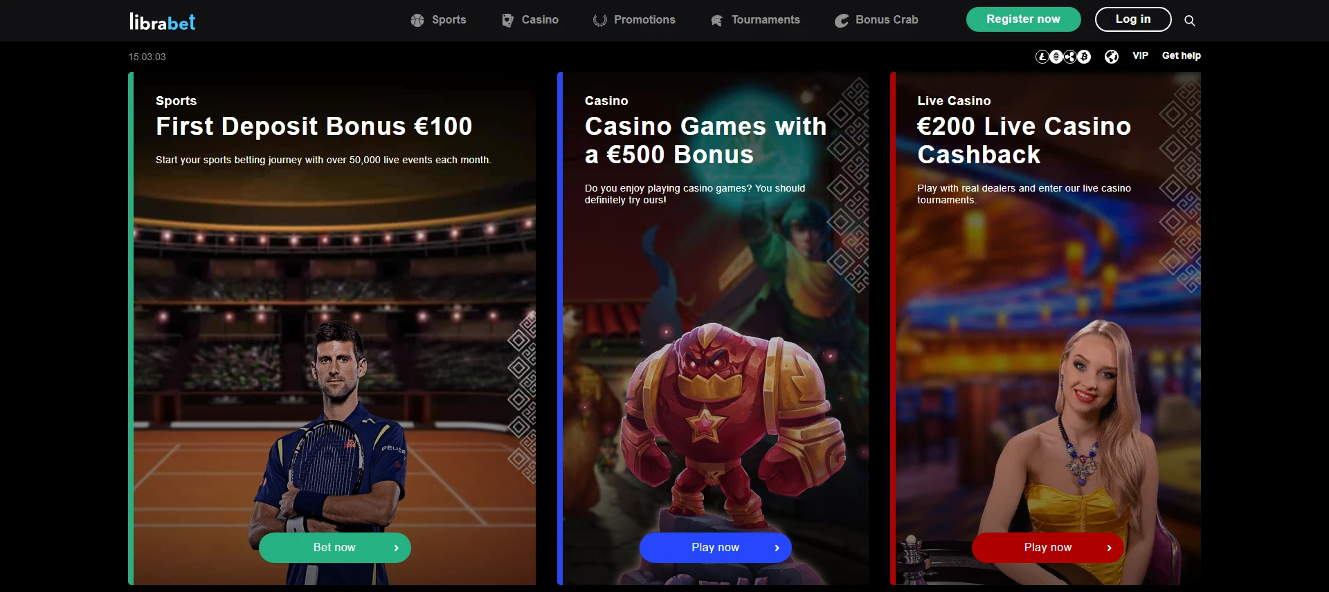 librabet Casino homepage ufficiale
